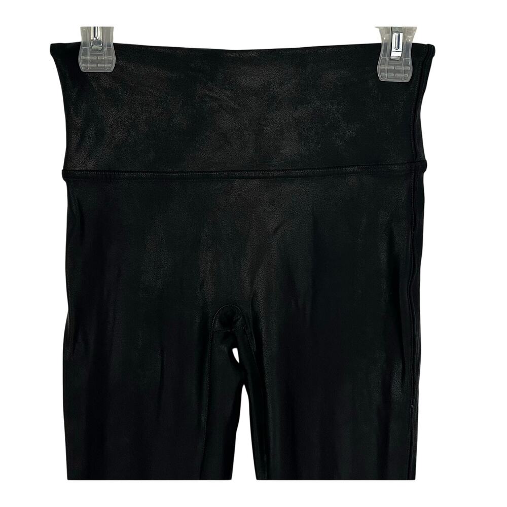 Spanx Faux Leather Leggings 2437 Black Size M - Picture 4 of 10